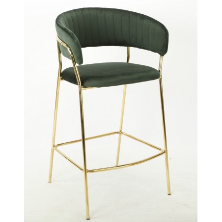 Sillón FUNCHAL, apilable, polipropileno negro y beige (Pack de 4 unidades)