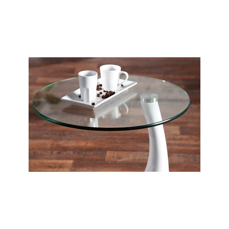 Taburete CORFÚ, apilable, tratamiento anti UV, polipropileno blanco (Pack de 4 unidades)