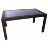 Base de mesa BOHEME, alta, negra, 43 cms de diámetro, altura 110 cms (Pack de 2 unidades)