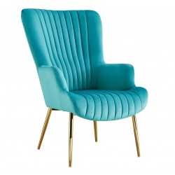 Ottoman BARNA (T), acero inoxidable, similpiel negra