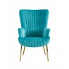 Sillón DANTE NEW (SU), metal, polipropileno negro (Pack de 4 unidades)