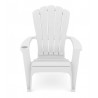 Silla DINARD, metal, tapizado tejido linen gris (Pack de 4 unidades)