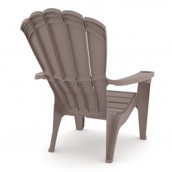 Taburete DINARD, metal, tapizado tejido linen gris (Pack de 2 unidades)