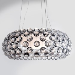Mesa MELBOURNE, cristal curvado, ruedas, 120x60 cms