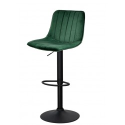 Sillón ROSAURO, apilable, aluminio, textilene negro (Pack de 4 unidades)