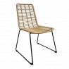 Silla CROSCAT (SU), madera, polipropileno blanco (Pack de 6 unidades)