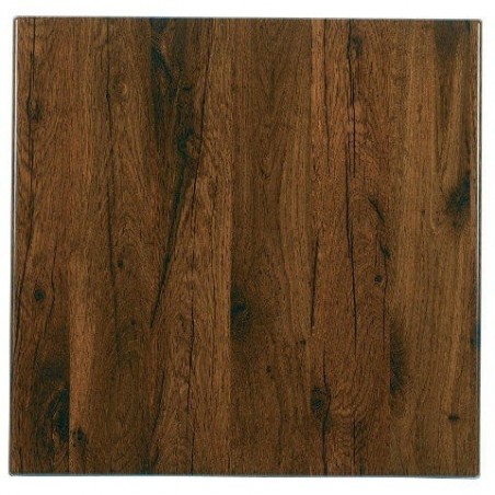 Tablero de mesa Werzalit-SM, ROBLE ANTIGUO 316, 80 x 80 cms* (Pack de 2 unidades)