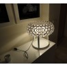 Lámpara ITALICA 50, sobremesa, acrílica, transparente, 50 cms de diámetro
