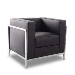 Base de mesa RÓDANO, alta, negra, base de 58 x 58 cms, altura 110 cms (Pack de 2 unidades)