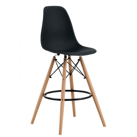 Sillón FUNCHAL, apilable, polipropileno blanco y beige (Pack de 4 unidades)