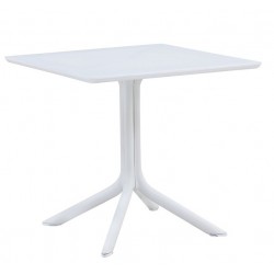 Taburete YAKARTA, metal, ratán beige (Pack de 2 unidades)