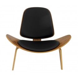 Sofá CAMBRIDGE, 2 plazas, tejido combinado marrón con beige