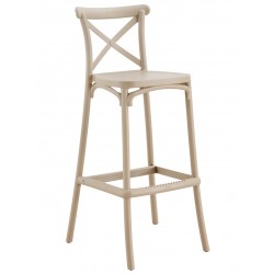 Mesa BERNIE 80C, cromada, cristal templado 80 x 80 cms