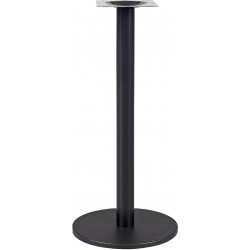 Base de mesa BOHEME, alta, negra, 43 cms de diámetro, altura 110 cms (Pack de 2 unidades)