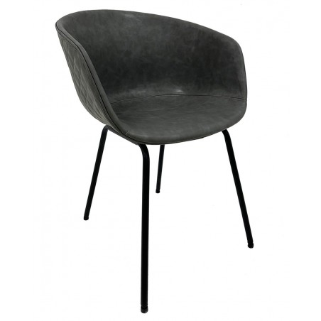 Mesa FLER, madera, cristal, roble y blanco roto, 103,5 cms. de diámetro