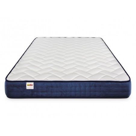 Mesa VEGA, madera, cristal, roble, blanco roto, 180x90 cms
