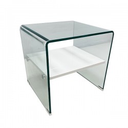 Lámpara JACOB, de mesa, blanca