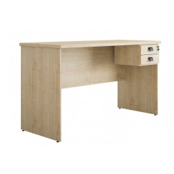 Mesa NITRA, alta, metal, tapa DM 6064 vintage, 120 x 60 cms