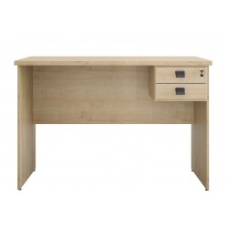 Mesa SORRENTO 180, metal, negro, tapa decor,180 x 90 cms