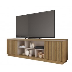 Mueble TV SIMETRIA, miel y cacao, 180 cms.