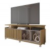 Mueble TV OASIS, miel y cacao, 160 cms.