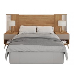Silla ANTIBES NEW, metal, similpiel marrón oscuro (Pack de 2 unidades)