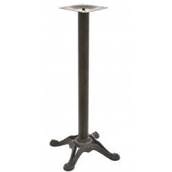 Base de mesa RÓDANO, alta, fundición, negra, base de 58 x 58 cms, altura 115 cms (Pack...