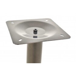 Base de mesa RÓDANO, alta, fundición, negra, base de 58 x 58 cms, altura 115 cms (Pack de 2 unidades)