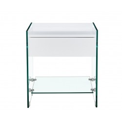 Armario WORK WK18, credenza, puertas, MDP color natural y negro