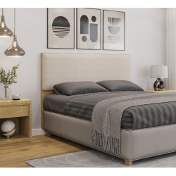 Mesa TUL, alta, metal, blanca, tapa blanca de 60 cms de diámetro