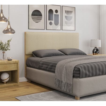 Mesa OTILIA NEW, alta, madera, tapa negra de 60 cms de diámetro