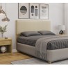 Mesa OTILIA NEW, alta, madera, tapa negra de 60 cms de diámetro