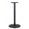 Base de mesa ARNO NEW, alta, negra, 45 cms de diámetro, altura 110 cms (Pack de 2 unidades)