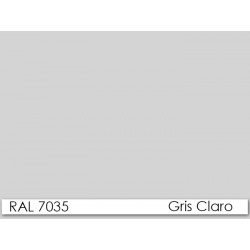 Armario OLIMPO, metálico, puertas correderas, gris ral 7035, 90x46x185 cms