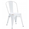 Silla TOL EK VINTAGE, acero, blanco (Pack de 5 unidades)