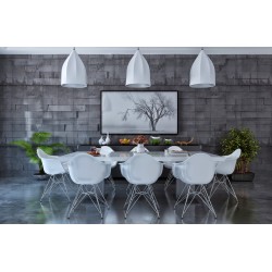 Tablero de mesa Werzalit SM, KBANA RED 271, 60 x 60 cms* (Pack de 2 unidades)
