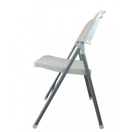 Silla TORRE (SU), cromada, carcasa y cojín turquesa (Pack de 4 unidades)