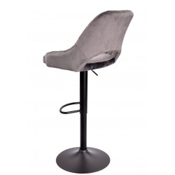Silla SHAYLA, metal, dorado, tejido velvet verde agua (Pack de 6 unidades)