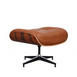 Sillón GARNIER, apilable, aluminio, ratán beige y rojo (Pack de 4 unidades)
