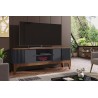 Mueble TV FLORENCIA, grafito y matte, 160 cms.