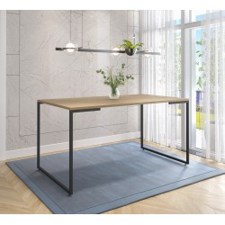Mesa MIJAS, polipropileno gris oscuro, 90 x 90 cms