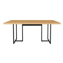 Mesa MIJAS, polipropileno negro, 150 x 90 cms
