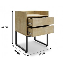 Base de mesa BEVERLY BL72, tubo cuadrado, blanca, base de 45 x 45 cms, altura 72 cms...