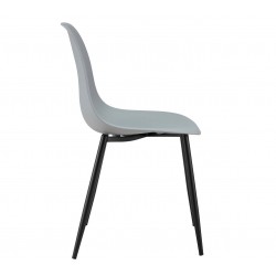 Mesa PEAR, baja, blanca, cristal, 50 cms de diámetro