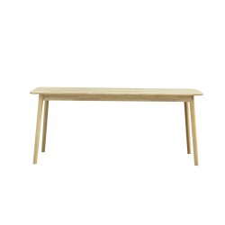 Mesa TRANSILVANIA, madera natural, 180 x 75 cms