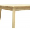 Mesa TRANSILVANIA, madera natural, 180 x 75 cms