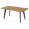 Mesa ANETO, metal, madera,160 x 90 cms