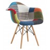 Sillón ROLANDO, metal, tapizado velvet 56 verde oscuro (Pack de 2 unidades)