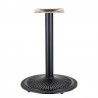 Silla SMART, plegable, metal, epoxi negro, vinilo negro (Pack de 6 unidades)