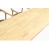 Mesa TRANSILVANIA, madera natural, 120 x 75 cms